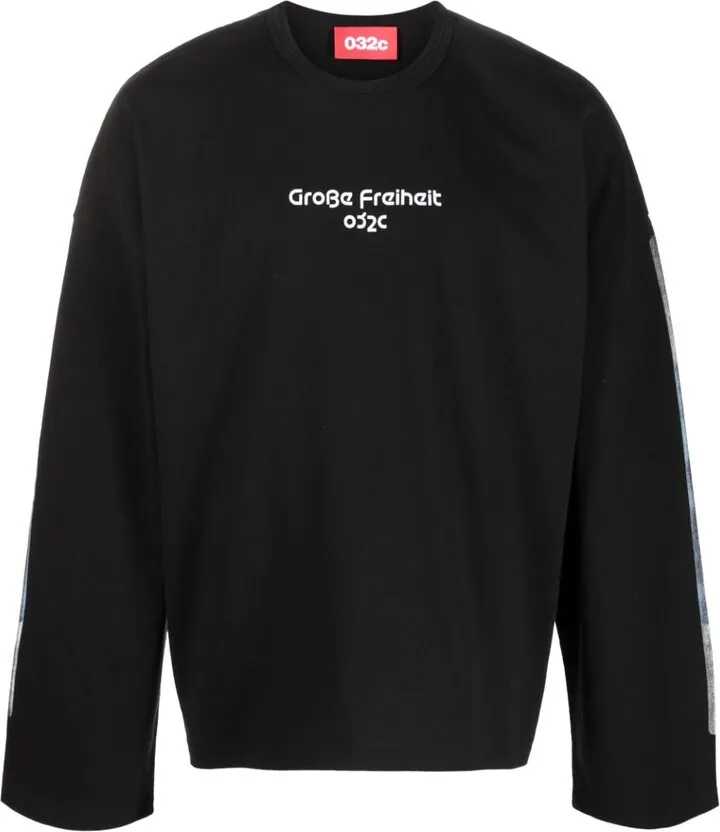logo-print long sleeveT-shirt