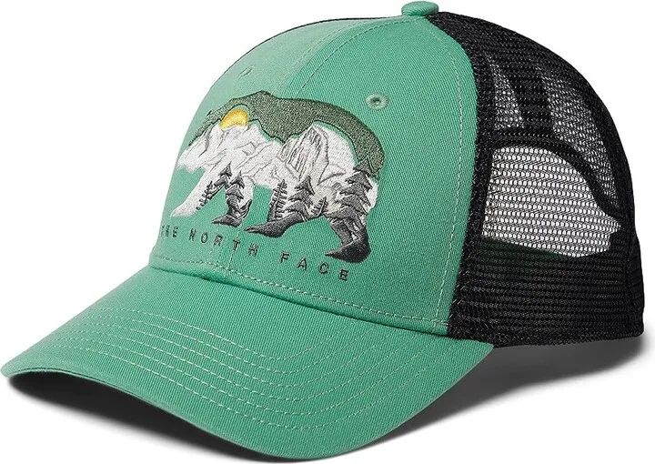 The North Face Embroidered Mudder Trucker (Deep Grass Green) Caps