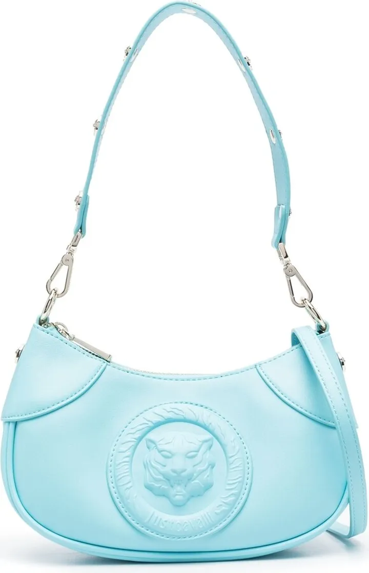 Embossed Logo Shoulder Bag