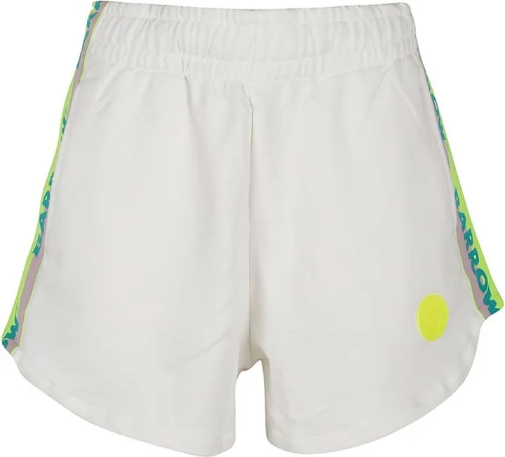 Barrow Logo Detailed High Waist Shorts