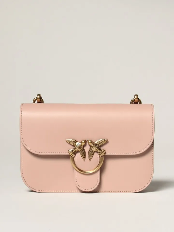 Love bell Simply Pinko bag in smooth leather