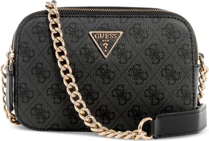 Guess Noelle Small 4G Basique Monogram Camera Crossbody