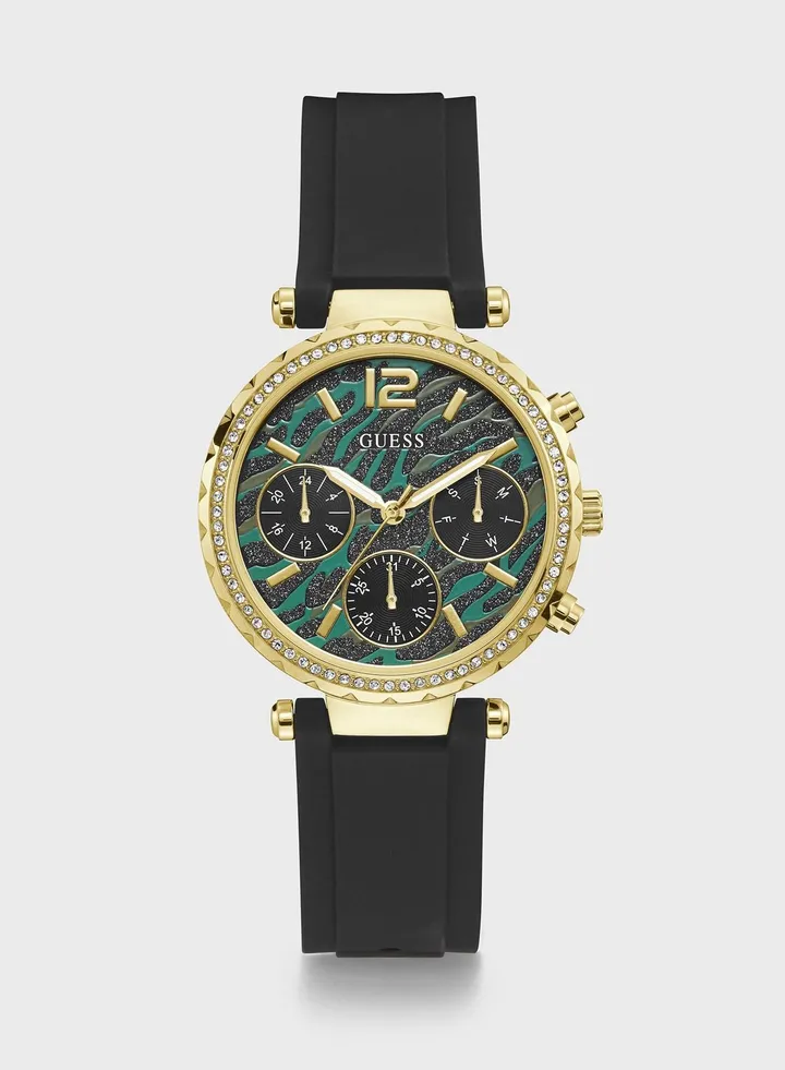 Silicone Strap Solstice Analog Watch