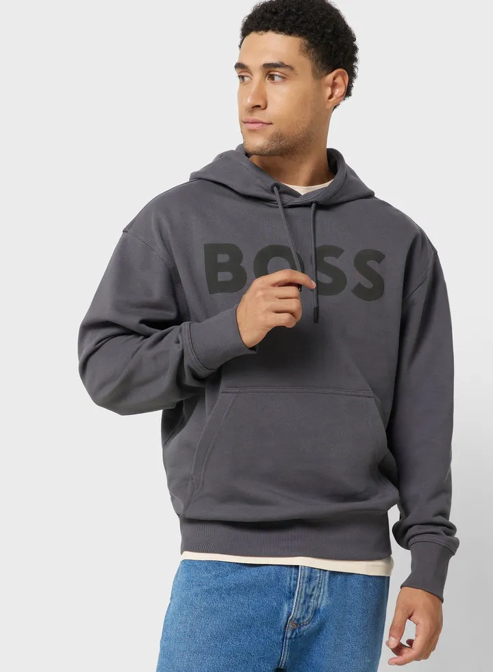 Logo Long Sleeved Hoodie
