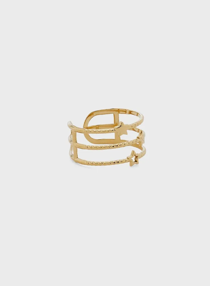 Hoshi Layered Star Ring