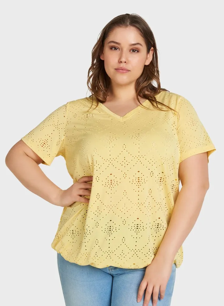 Lace Detail T-Shirt
