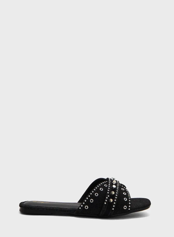 Ringtone Flat Sandals