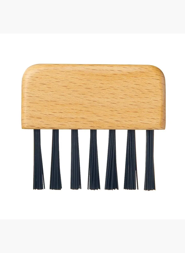 Beech Hair Brush Cleaner, 6 cm, Brown