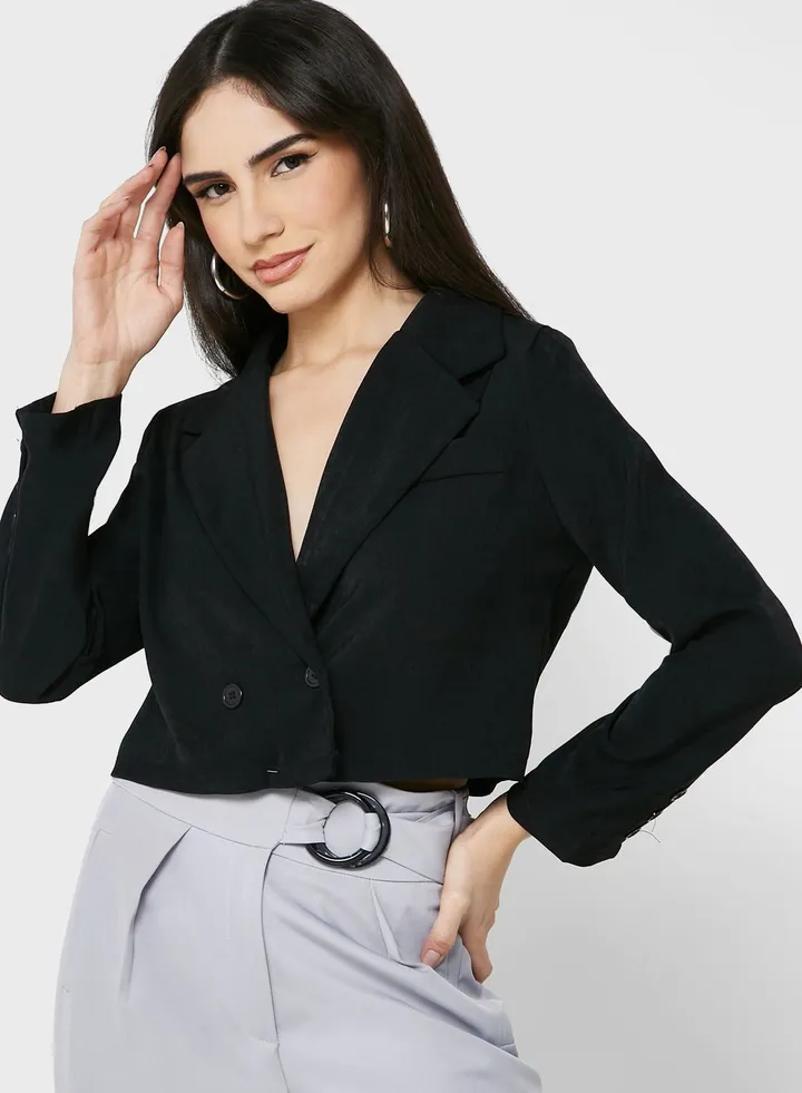Cropped Blazer