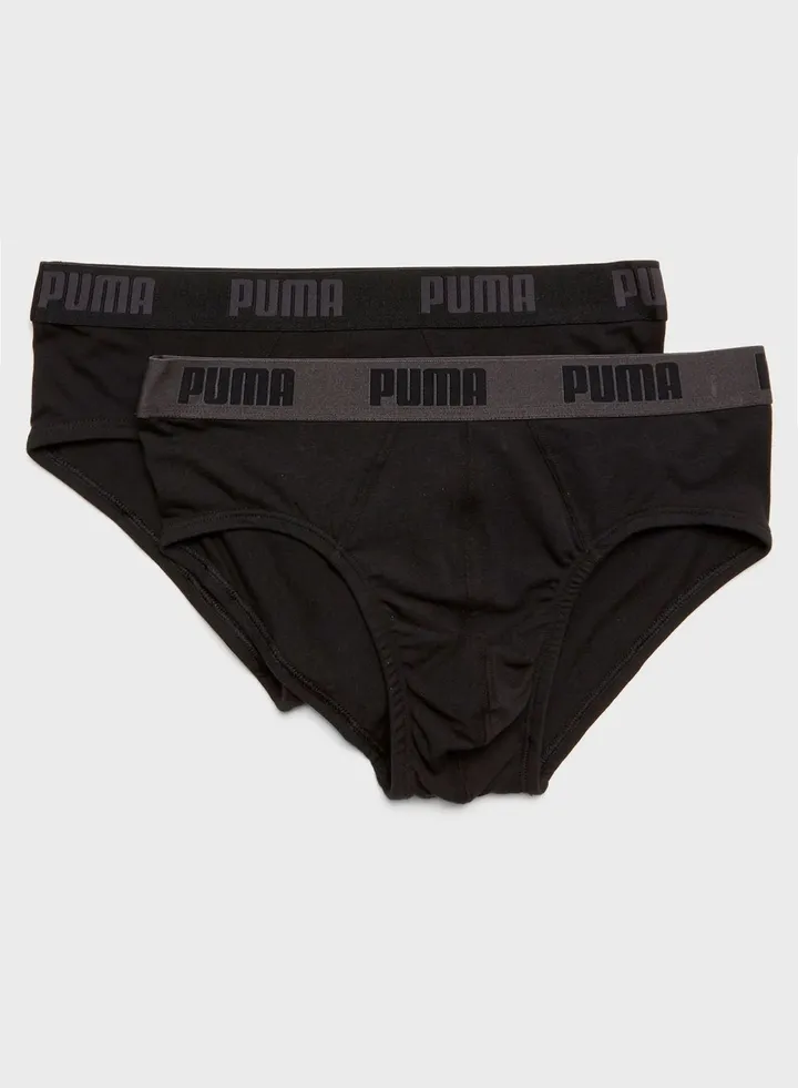 2 Pack Basic Briefs
