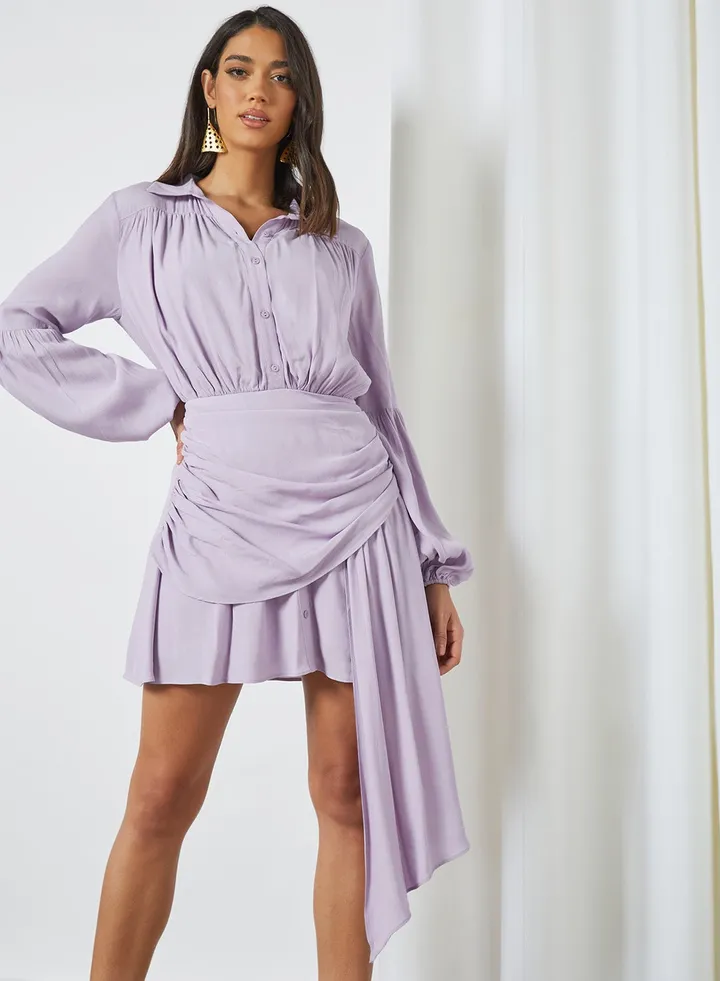 Wren Mini Dress Lilac