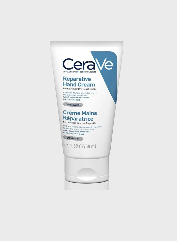 Therapeutic Hand Cream for Dry Cracked Hands With Hyaluronic Acid 50Ml