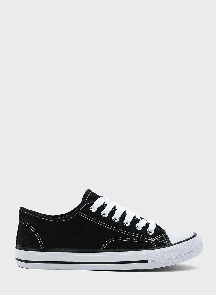 Low Top Canvas Sneakers