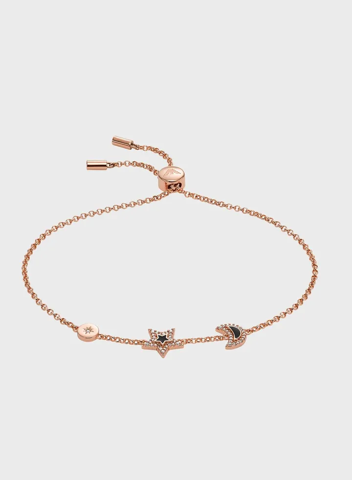 Charm Chain Detailed Bracelet