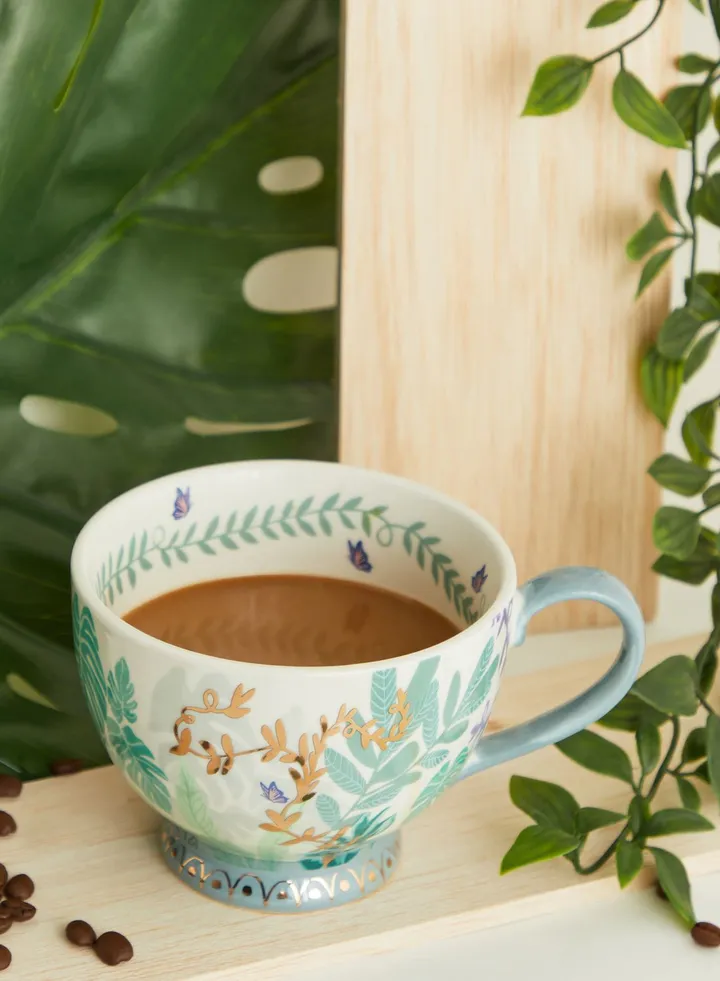 Boulevard Green Teacup With Gift Box