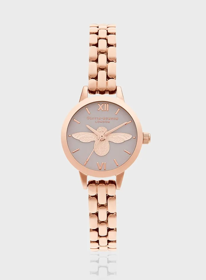 3D Bee Analog Watch