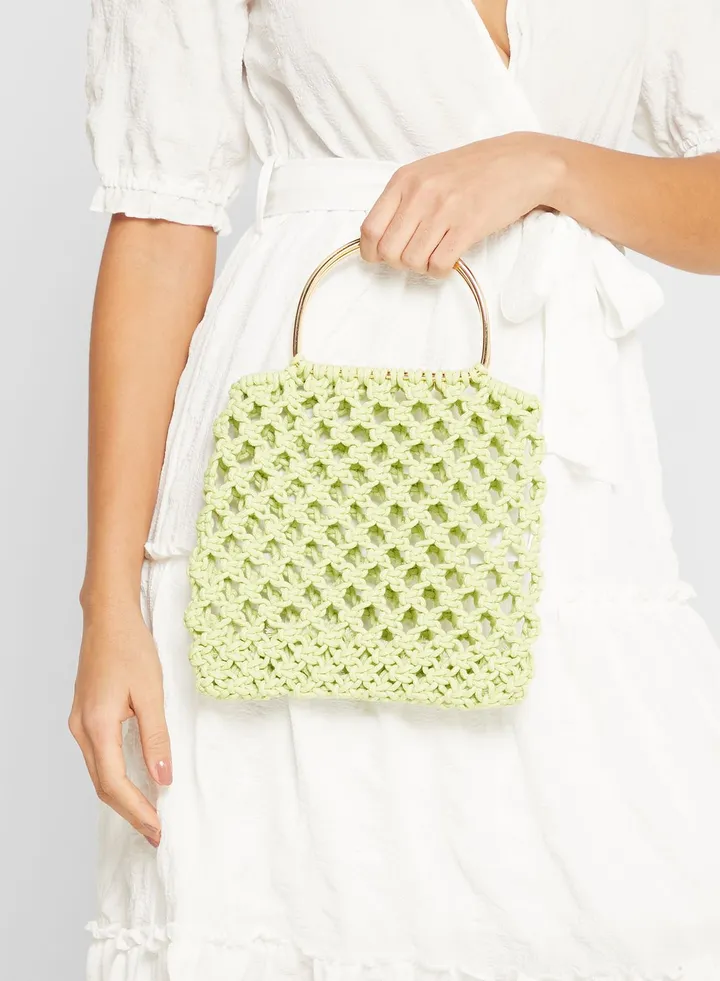 Crochet Tote Handbag