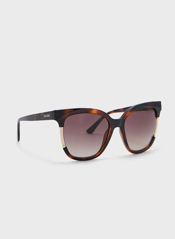 Injected Oversized Sunglasses