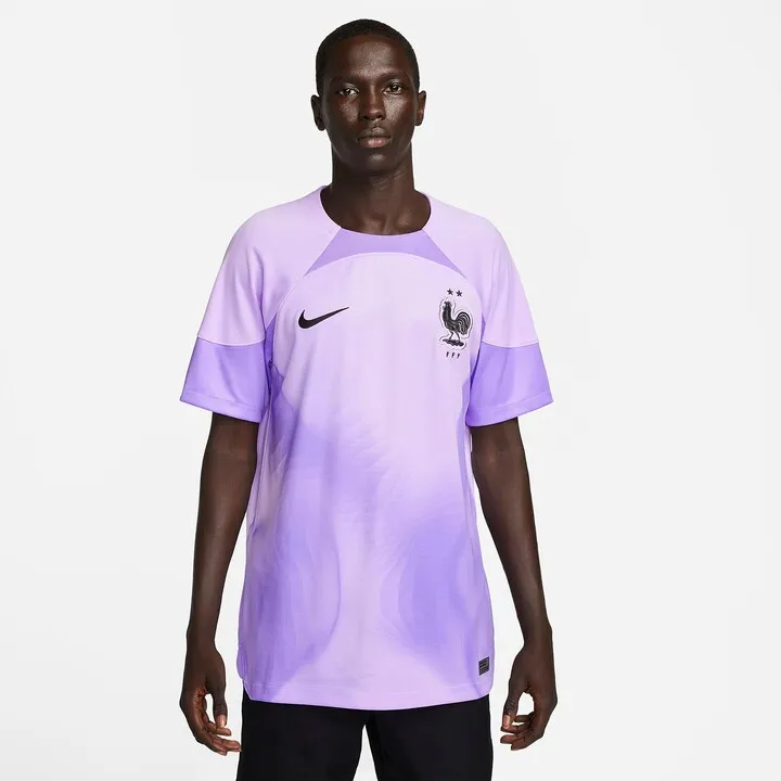 Men's Nike Dri-FIT France 2022-23 Stadium Goalkeeper Soccer Jersey