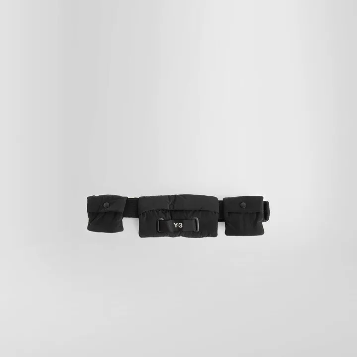 Y-3 Man Black Fanny Packs