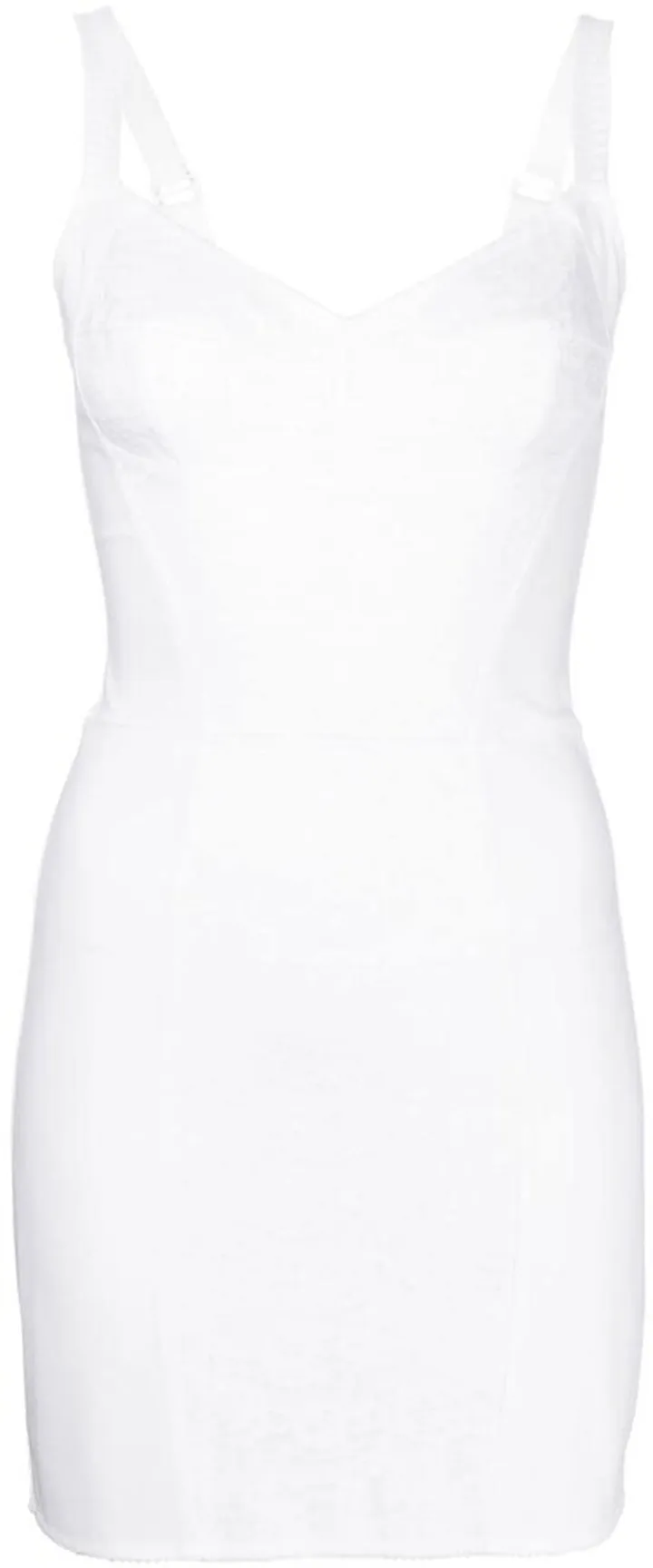 Lace-Panelling Bustier Dress