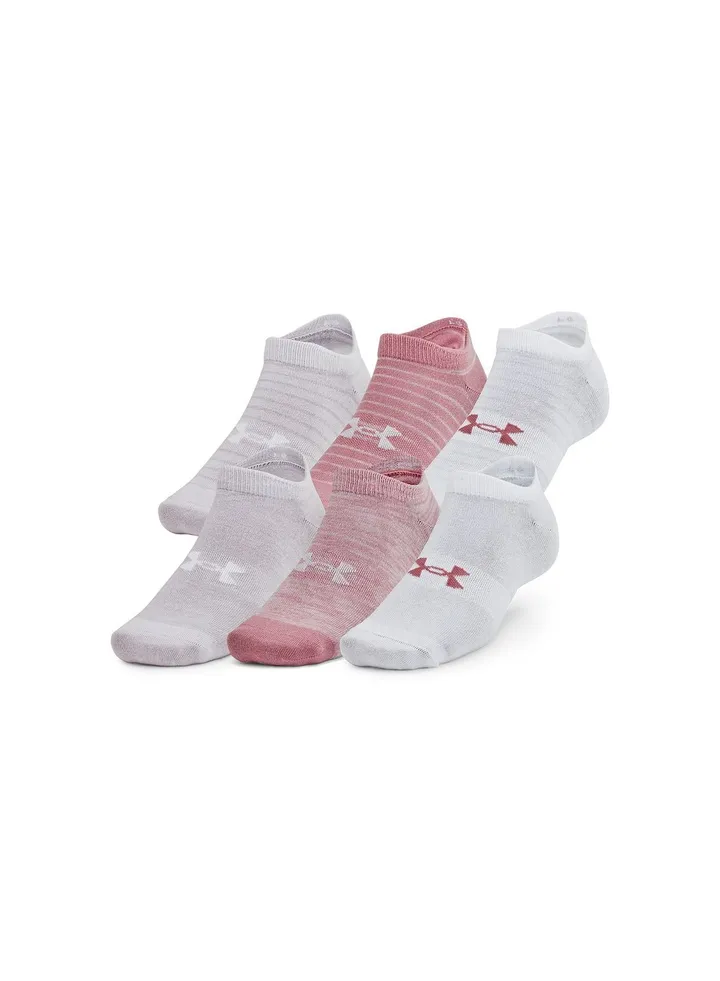 6 Pack Essential No Show Socks