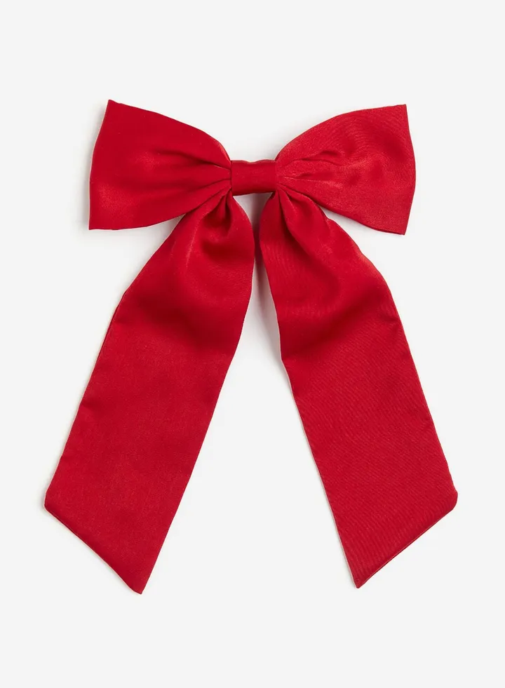 Bow-Decorated Hair Tie
