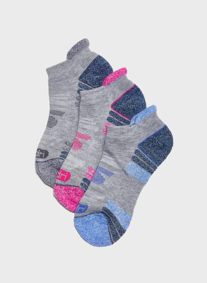 3 Pack Low Cut Socks