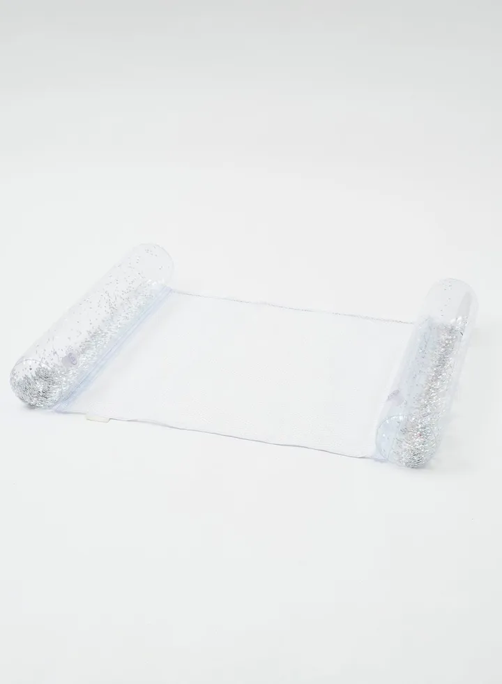 Glitter Bolster Hammock Pool Float