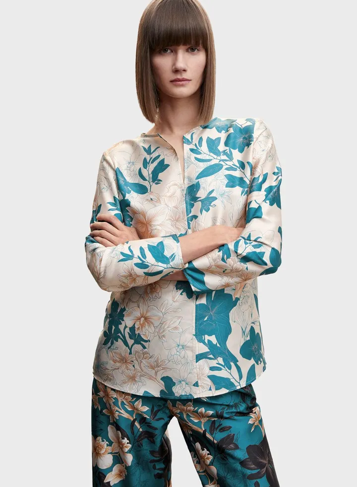 Floral Print Blouse