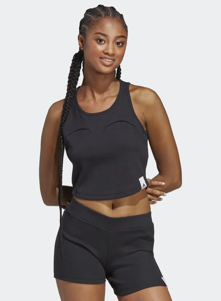 Lounge Ribbed Tank