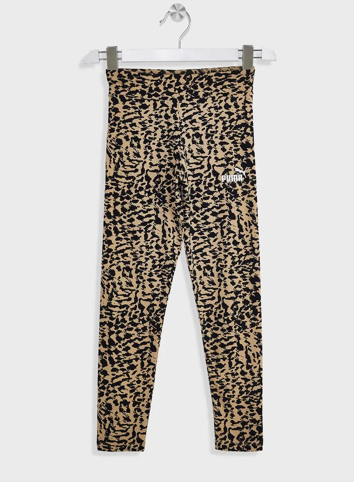 Kids Essential Animal Aop Leggings