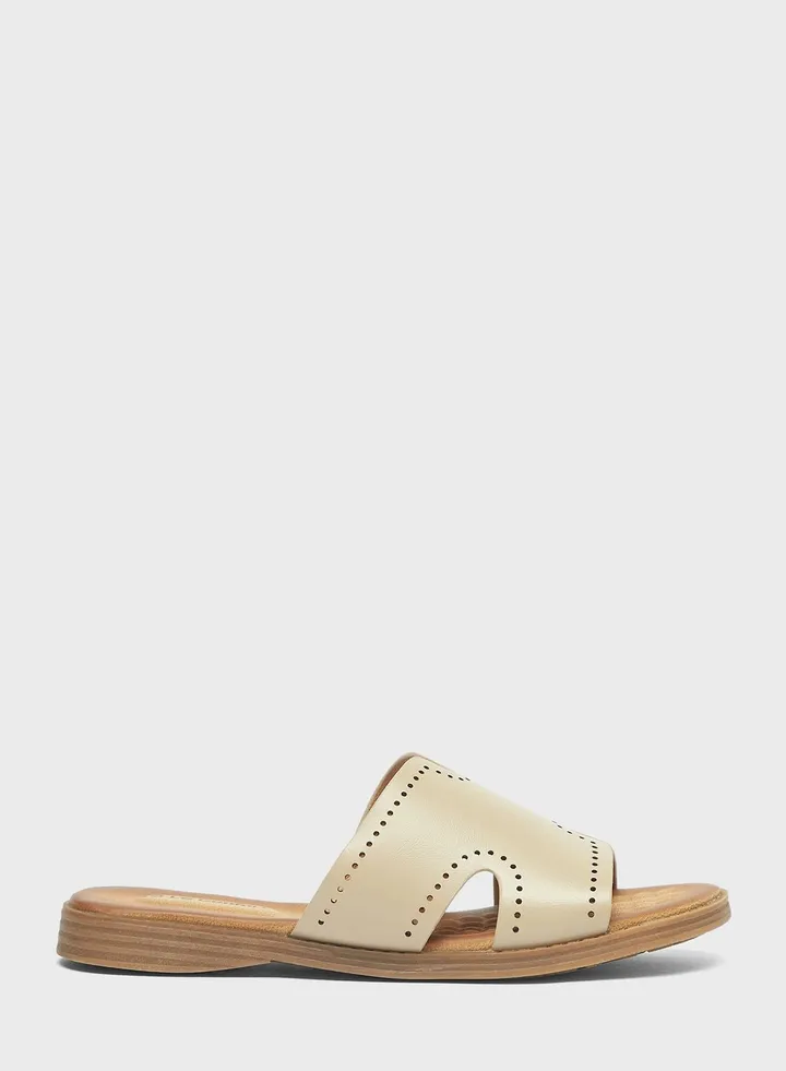Single Strap Flat Sandal