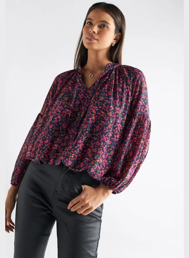 Floral Print Top