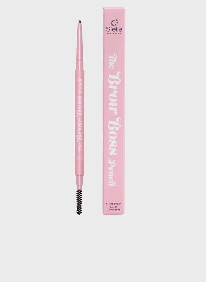 The Brow Boss Pencil 6 Deep Brown