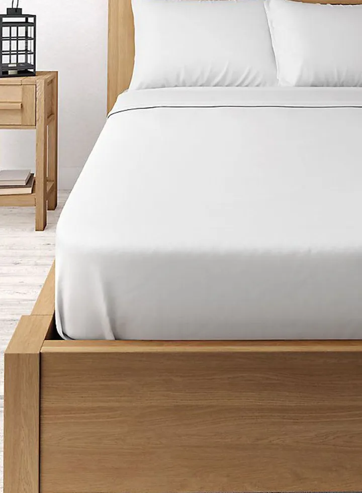Egyptian Cotton 230 Thread Count Flat Sheet- Sgl