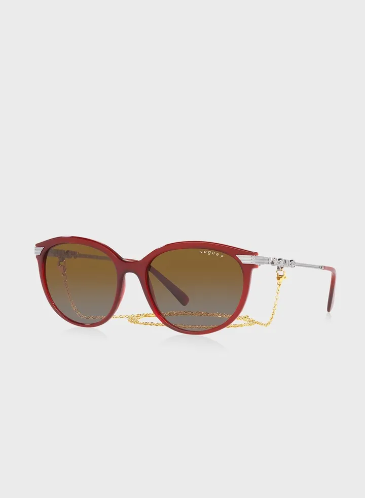 0Vo5460S Oval Sunglasses