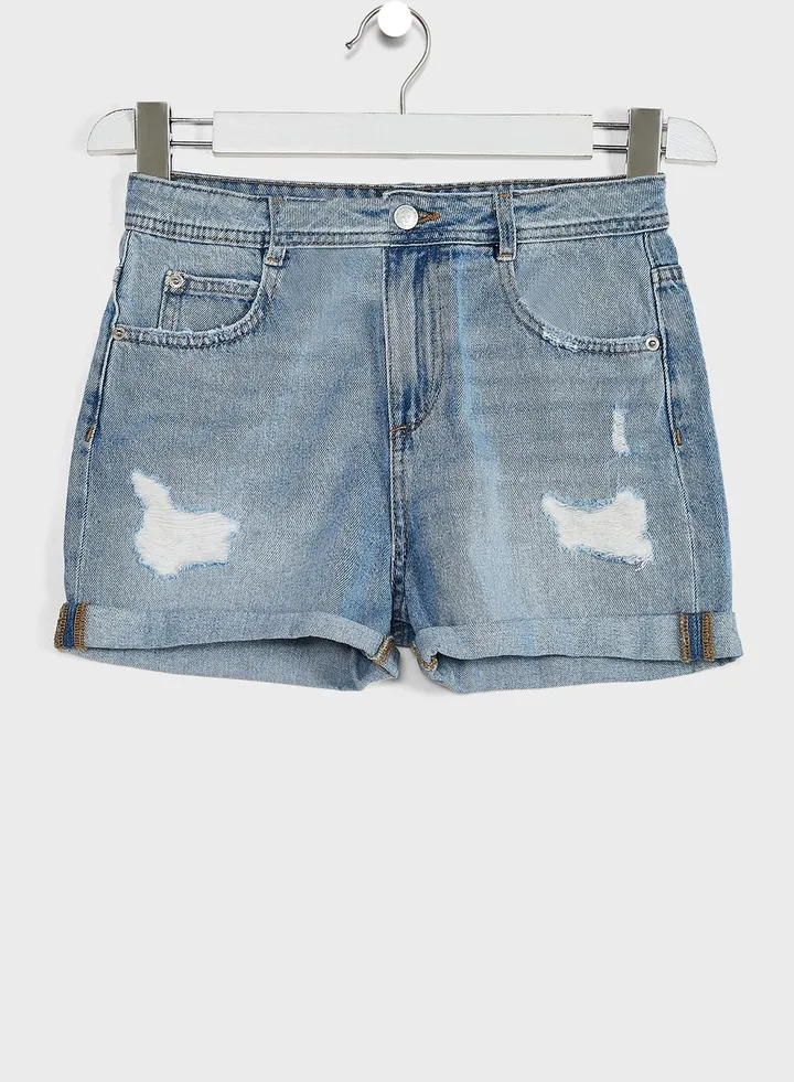 Kids Essential Denim Shorts