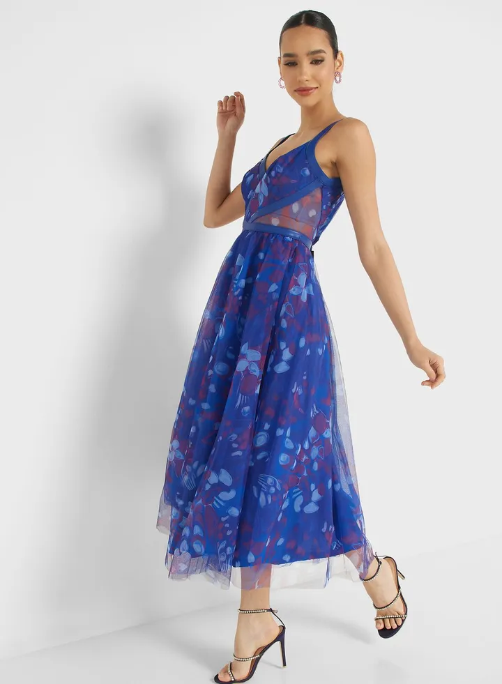 Floral Printed Dress