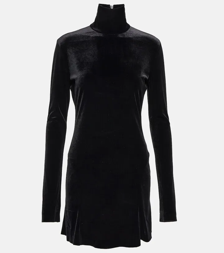 Turtleneck minidress