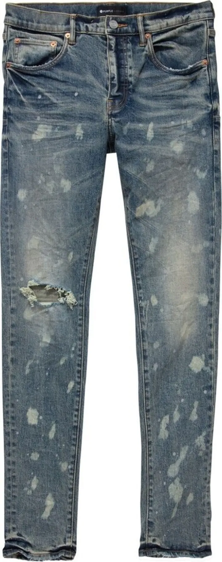 Blue Acid Bleach Jeans