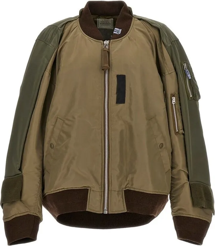 Maison Mihara Yasuhiro Zip-Up Bomber Jacket