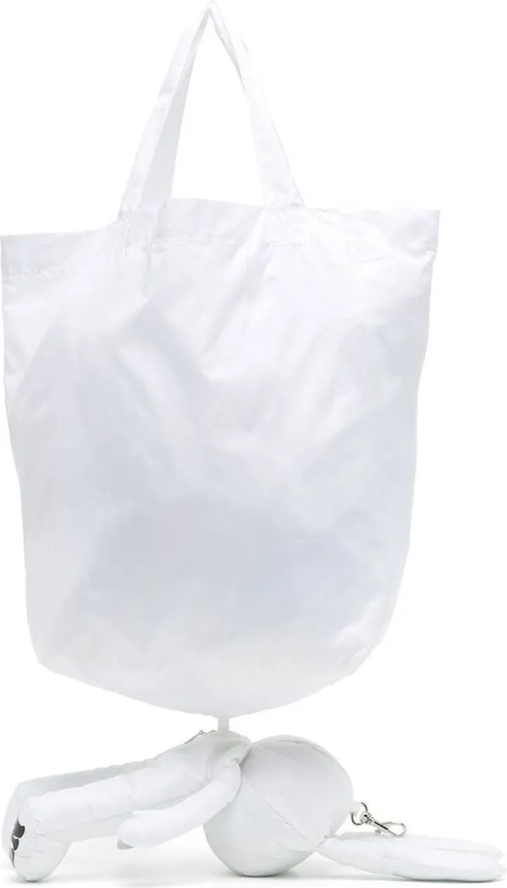 Attached-Teddy Tote Bag