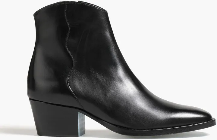 Austin leather ankle boots