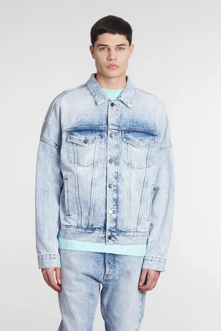 Denim In Cyan Denim