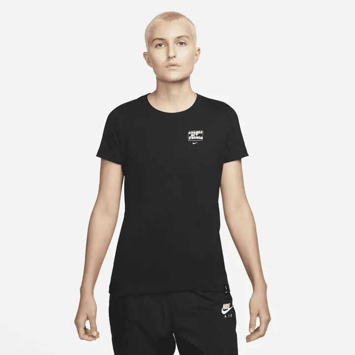 Nike Women's Tottenham Hotspur Soccer T-Shirt in Black
