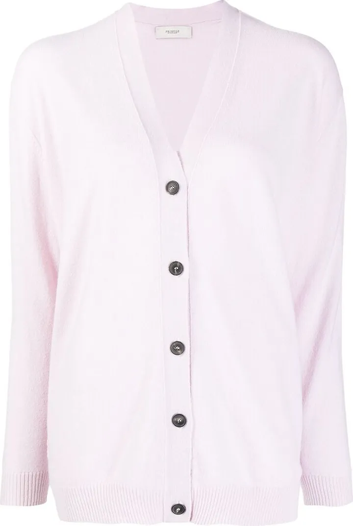 V-neck cashmere cardigan