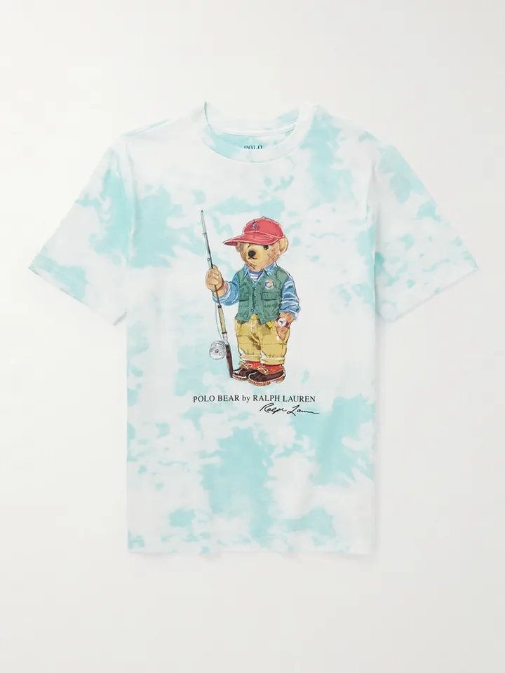 Tie-Dyed Printed Cotton-Jersey T-Shirt