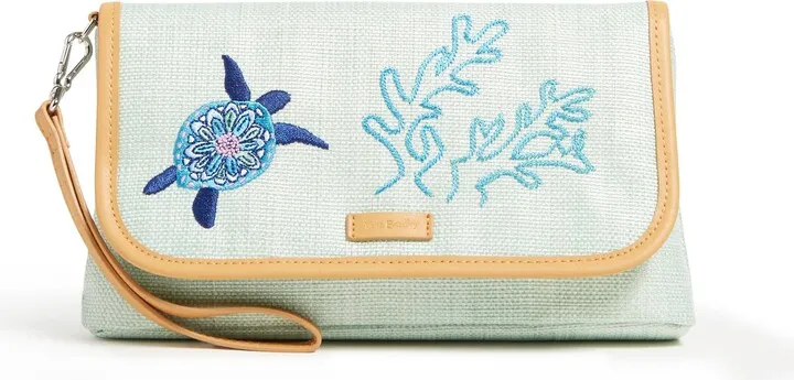 Straw RFID Wristlet