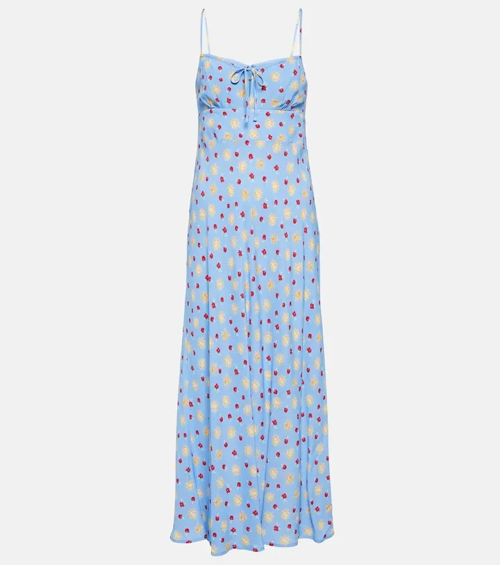 Lanie printed midi dress